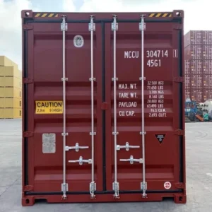 30Ft X 8Ft Shipping Container One Trip – Cut Down