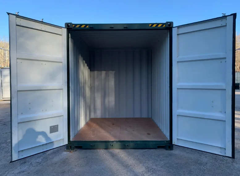 10ft green High Cube shipping container - Image 8