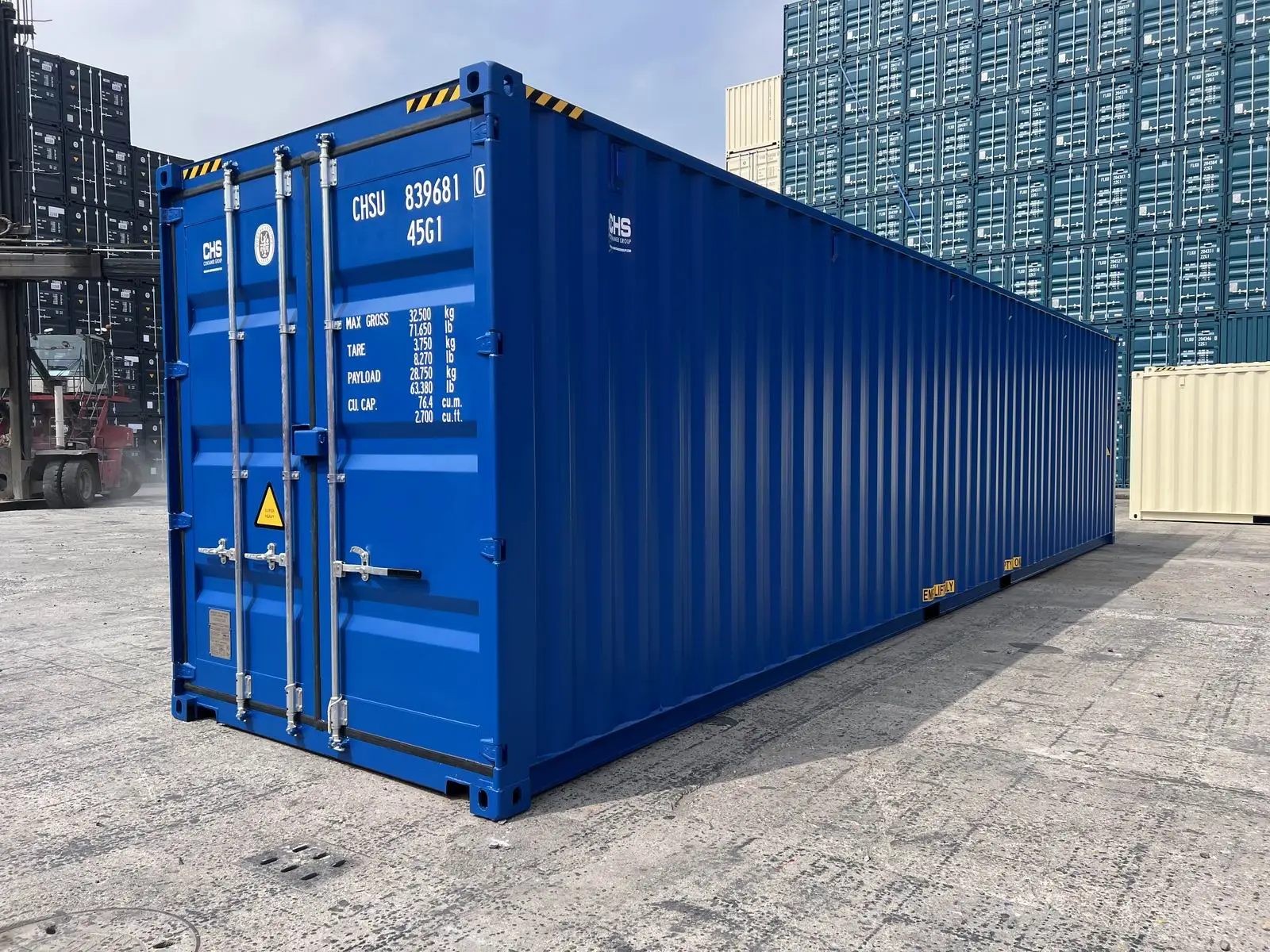 40ft High-Cube New Shipping Containers