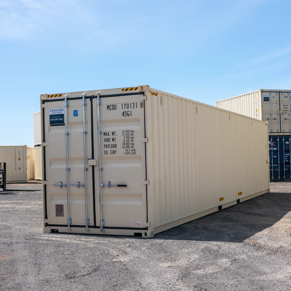 40' High Cube One Trip Shipping Container - Image 2