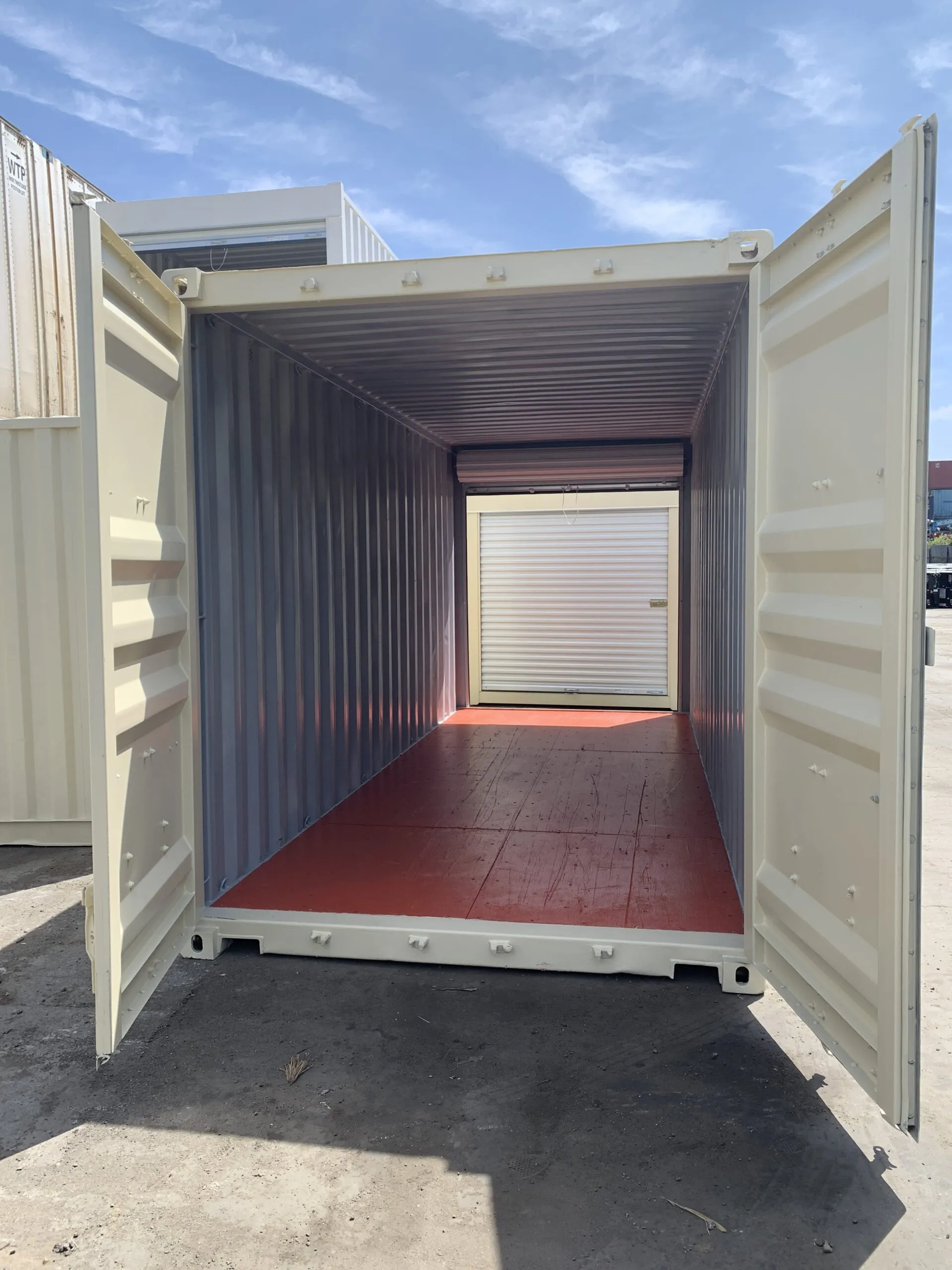 20ft Shipping Containers with Doors on Both Ends - Image 2
