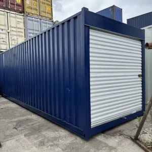 30ft Storage Container with Roll-Up Door