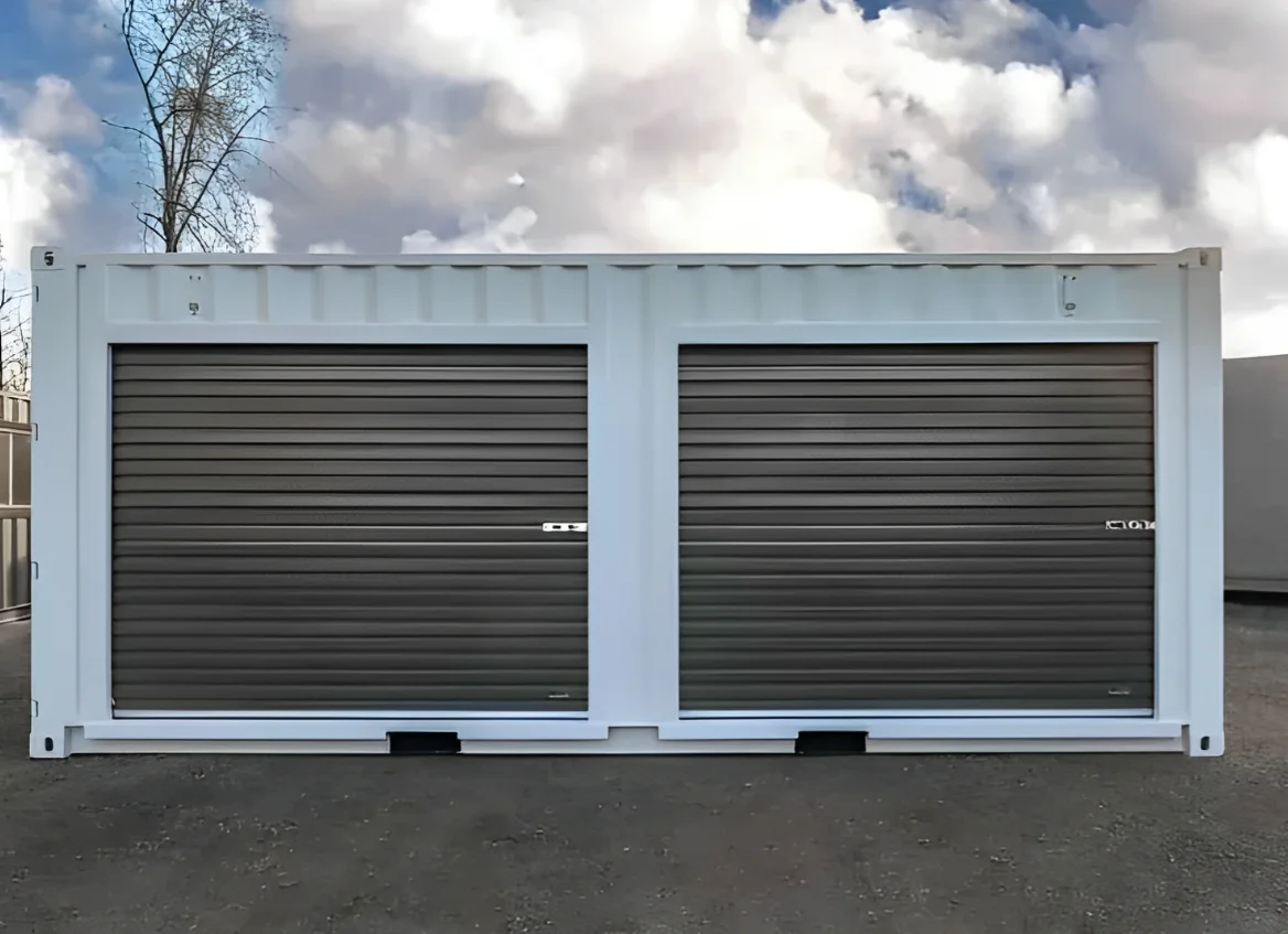 20ft High Cube Container with 2 Roll-Up Side Doors - Image 2