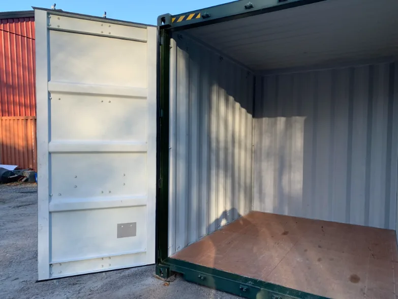 10ft green High Cube shipping container - Image 5